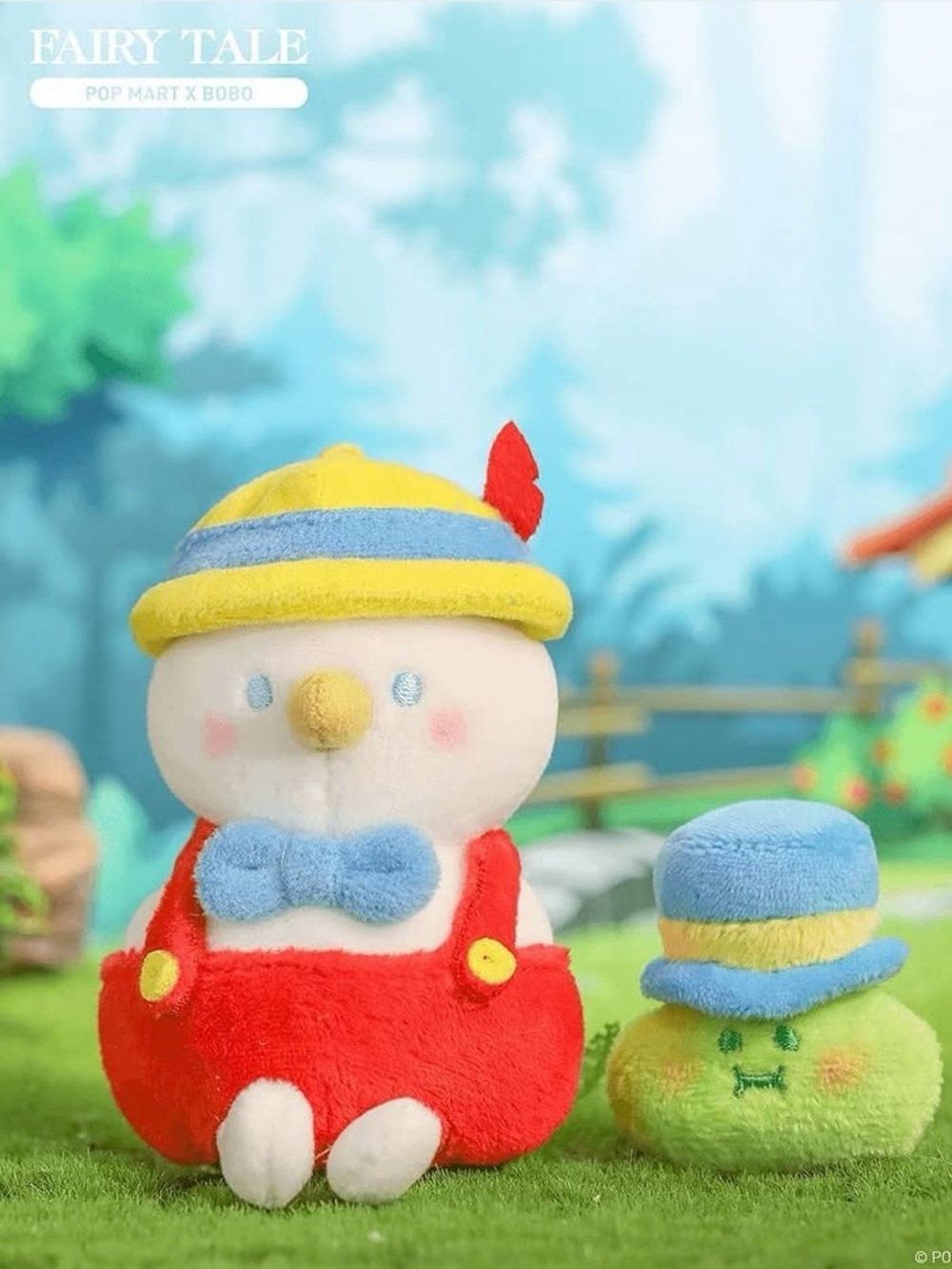 PUPPET - POP MART Bobo & Coco Fairy Tale Series Plush Pendant CONFIRMED